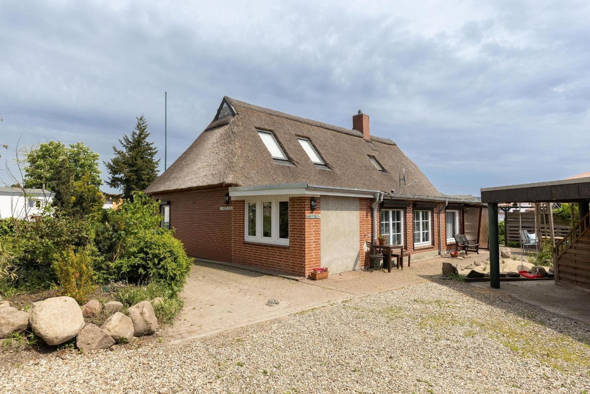 Haus Meerreet Reetglueck เกรอมิทซ์ ภายนอก รูปภาพ